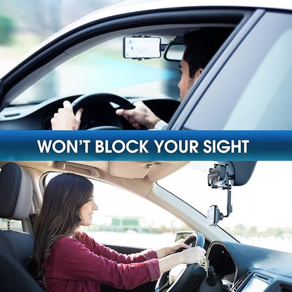 360°Rotatable and Retractable Car Phone Holder